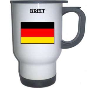  Germany   BREIT White Stainless Steel Mug Everything 