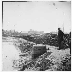  Civil War Reprint Richmond, Virginia. Confederate cannon 