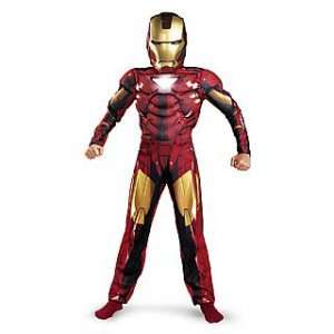  Iron Man 2   Mark VI Classic Muscle Child Costume Size 7 8 
