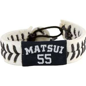 MLB Hideki Matsui Authentic Jersey Bracelet  Sports 