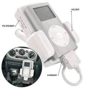  3 in One Apple iPod  Player Car Dock FM Transmitter 
