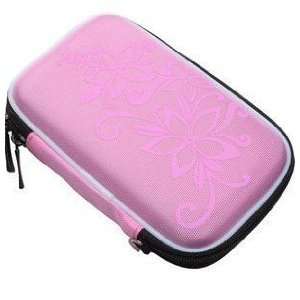  Flower Pattern 2.5 In Portable External Hard Drive Case/Bag 