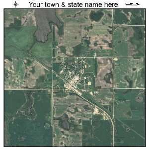  Aerial Photography Map of Wimbledon, North Dakota 2010 ND 