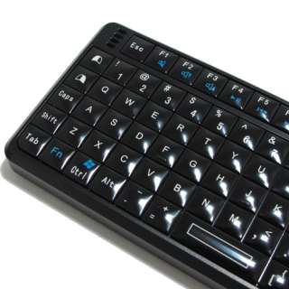 4GHz Remote Mini Wireless Keyboard with Lazer Mouse Trackball For 