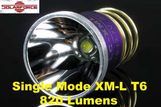 Solarforce XM L Cree T6 820 Lumens Led Bulb for 6P G2  