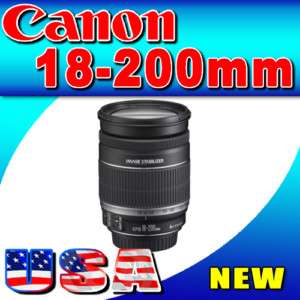 Canon 18 200mm IS Lens for 18 200 EOS 60D 7D 5D NEW 4960999575056 
