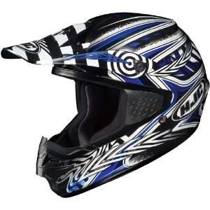  HJC CS MX Charge Motocross Helmet MC 2 Blue Extra Large XL 