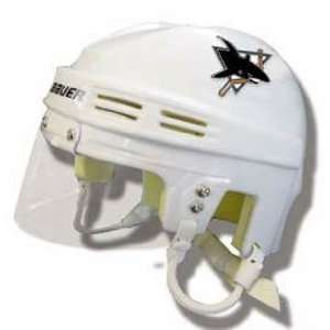  San Jose Sharks Mini Hockey Helmet (Quantity of 1) Sports 