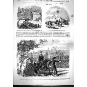  1861 CIVIL WAR AMERICA FRANKLIN MCLELLAN MUNSON HILL 