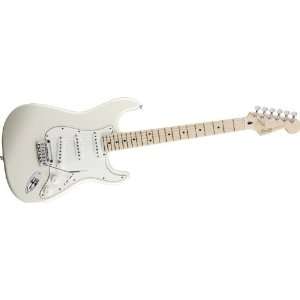  Squier Deluxe Strat Electric Guitar Pearl White Metallic 