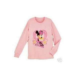   Minnie Mouse Long Sleeve T Shirt Small 