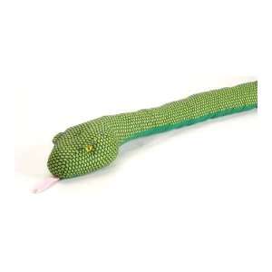  Palm Viper Organic Cotton 4.5 foot long Stuffed Snake Toy Toys