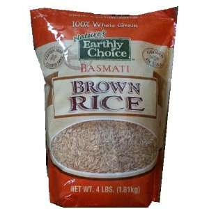 Natures Earthly Choice Basmati Brown Rice 4lbs