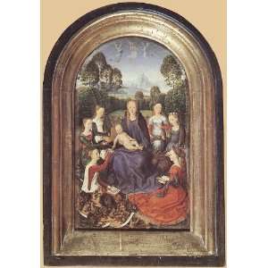  FRAMED oil paintings   Hans Memling   24 x 34 inches 