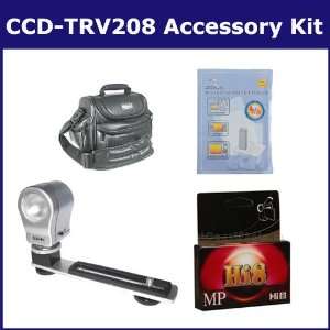 Sony CCD TRV208 Camcorder Accessory Kit includes HI8TAPE Tape/ Media 