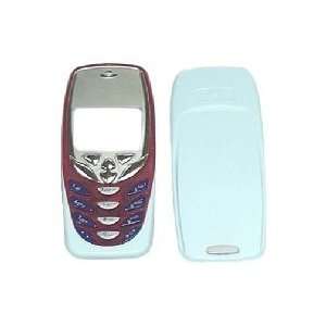   Red/LightBlue Faceplate For Nokia 3395, 3390, 3310