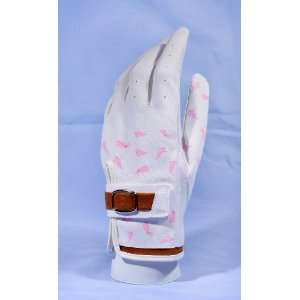  Printed Bunny buckled glove