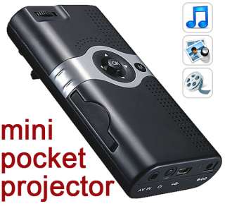 New Multimedia Pocket Mini Projector w/ SD Card Slot  