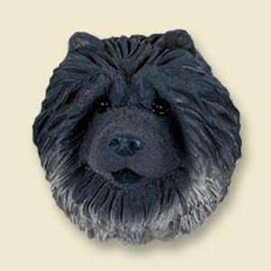 Chow, Blue Dog Head Magnet (2 in)
