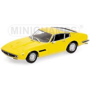  MASERATI GHIBLI COUPE 1969 in YELLOW Diecast Model Car in 