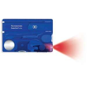  Victorinox Swiss Army SwissCard Lite Translucent Sapphire 