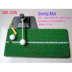  Golf Swing Practice Green Mat