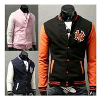 Mens Luxury Stylish Slim Blazers Jackets cotton  