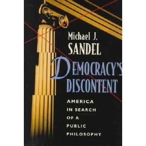   Discontent **ISBN 9780674197459** Michael J. Sandel Books