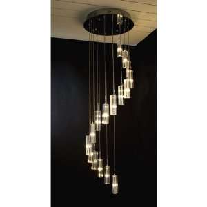 Trend Lighting Chandeliers A800026 16 T Spirale 16 Lights Triangle 