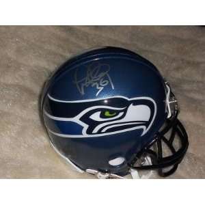  Lawyer Milloy Autographed Mini Helmet   Autographed NFL 