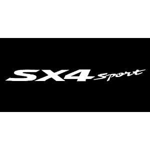 Suzuki SX4 Sport Windshield Vinyl Banner Decal 36 x 3