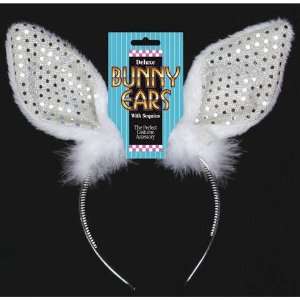  Bunny Ears Sequines/White Toys & Games