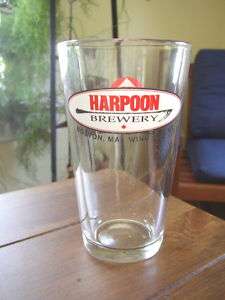 Harpoon Brewery pint Glass  