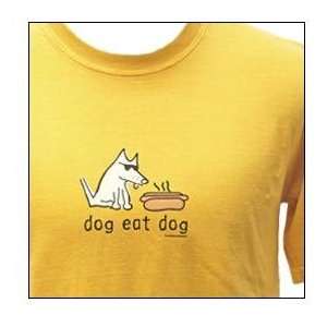  Designer Cotton T Shirt   Garment Dyed Dog Eat Dog T 