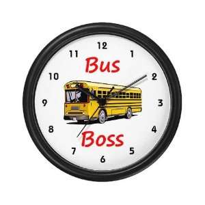  School Bus Driver School Wall Clock by 