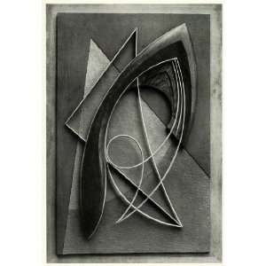 1953 Print Cesar Domela Table Object Abstract Mondrian Doesburg 