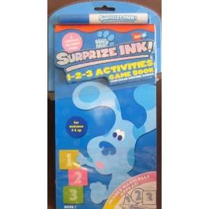  Surprize Ink 1 2 3 Activities Game Book w/ Clear Surprise Marker