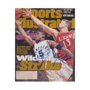 Hanno Mottola & Wayne Turner autographed Sports Illustrated Magazine 