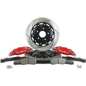   RD Slotted Finish Front Big Brake Kit with Red Calipers for BMW E36 M3