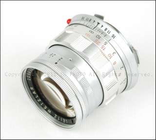   Silver Leica 50 F2 Chrome, Summicron 50/2 #007099 0799429118167  