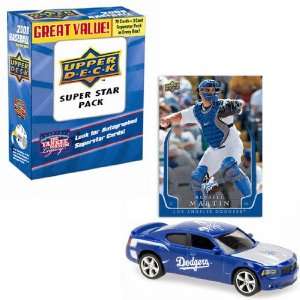 Los Angeles Dodgers 2008 MLB Dodge Charger with Russell Martin Trading 