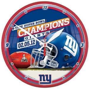  New York Giants 2012 Super Bowl Championship Souvenir Wall 