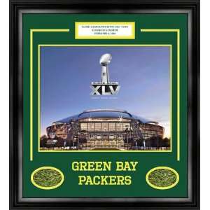  Green Bay Packers Super Bowl XLV Champions Team Victory 
