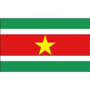  Suriname 2 x 3 Nylon Flag Patio, Lawn & Garden