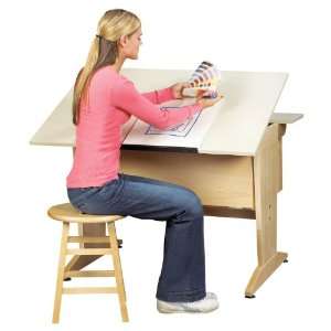   CDTC 1M UDK Cad Drafting Table Mon Arm Key Tray Toys & Games