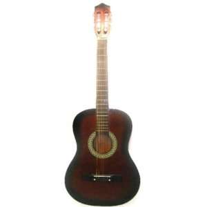  38 Inch Acoustic Guitar   Coffee