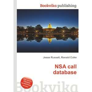  NSA call database Ronald Cohn Jesse Russell Books