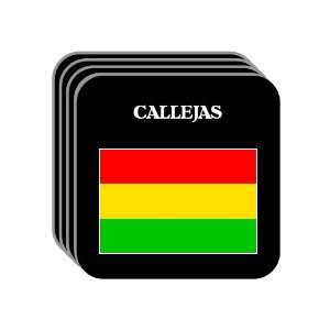  Bolivia   CALLEJAS Set of 4 Mini Mousepad Coasters 