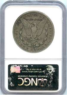 1889 CC Morgan Silver Dollar, NGC VF 25, Rare Coin, Nice Original Key 