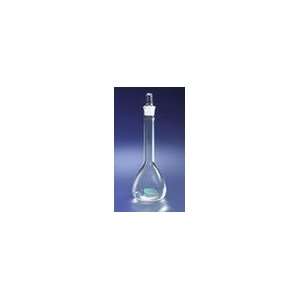   Coated 200mL Class A Volumetric Flask w/Glass Standard Taper Stopper